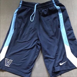 NCAA Champs NIKE Villanova Basketball Shorts S